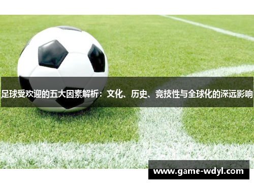 足球受欢迎的五大因素解析：文化、历史、竞技性与全球化的深远影响