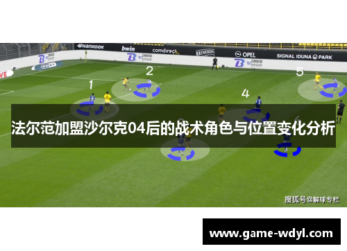 法尔范加盟沙尔克04后的战术角色与位置变化分析